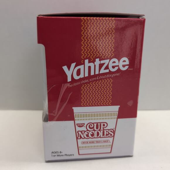 Yahtzee Cup of Noodles Dice Game Family Fun - Picture 5 of 15